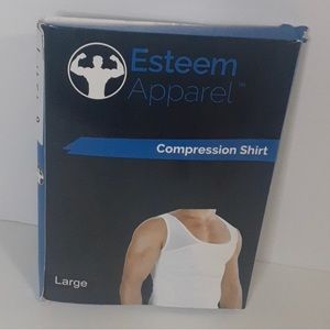 🤩 Sz L Chest Compression Shirt - Esteem Apparel